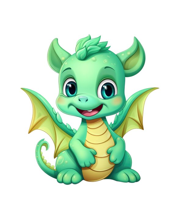 Дракон мультяшные