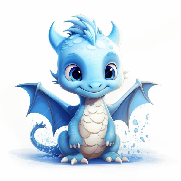 Дракон мультяшные