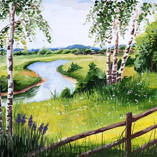 Нарисованные природы