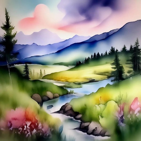 Нарисованные природы