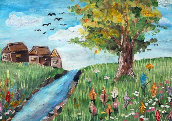 Нарисованные природы