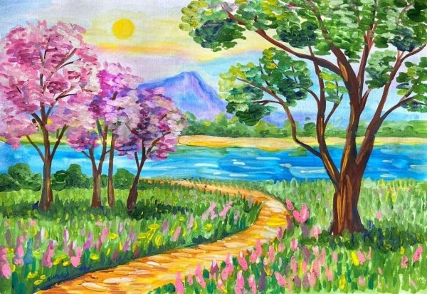 Нарисованные природы