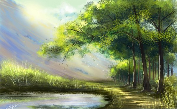 Нарисованные природы