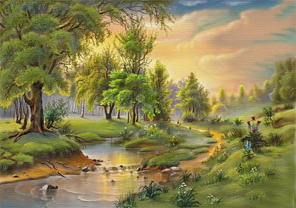 Нарисованные природы