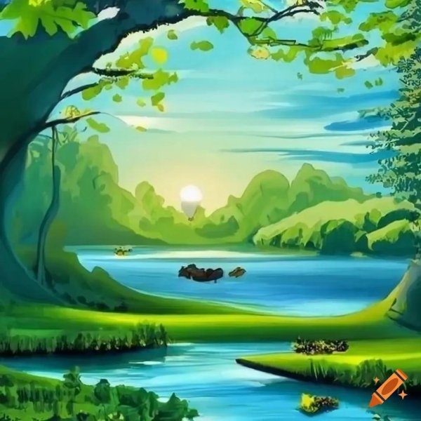 Нарисованные природы