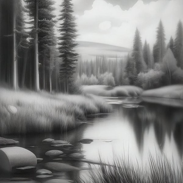 Нарисованные природы