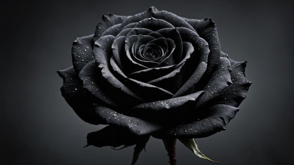 темные розы