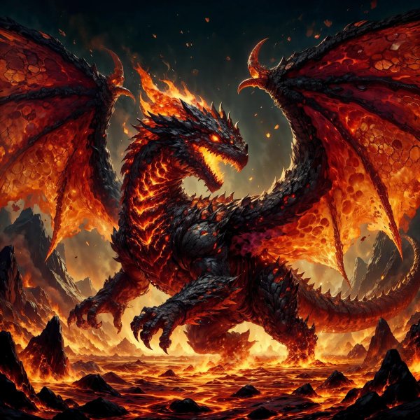 Огненный дракон