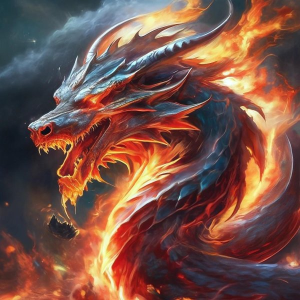 Огненный дракон