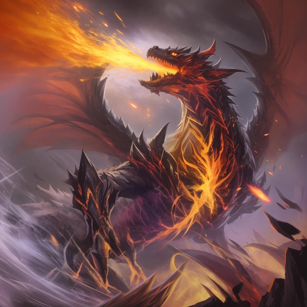Огненный дракон