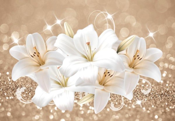 Лилии нежные