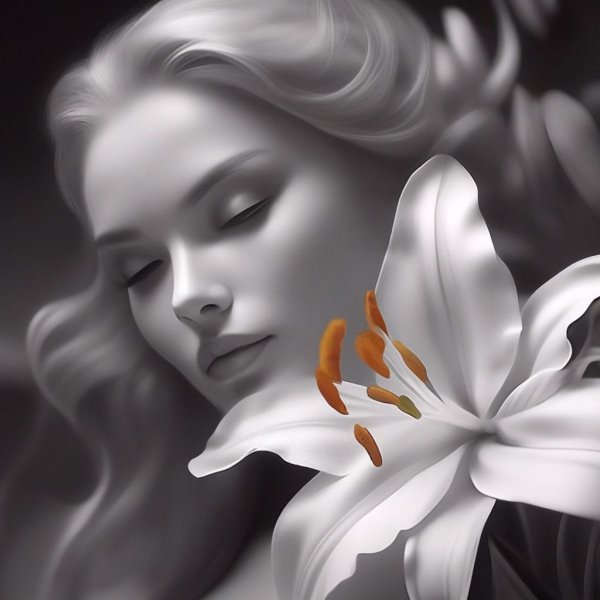 Лилии нежные