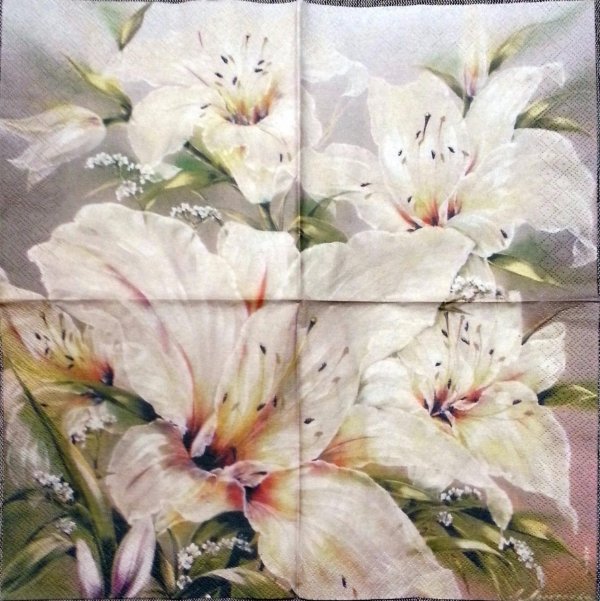 Лилии нежные