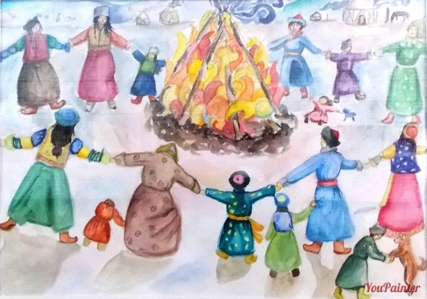 На сагаалган