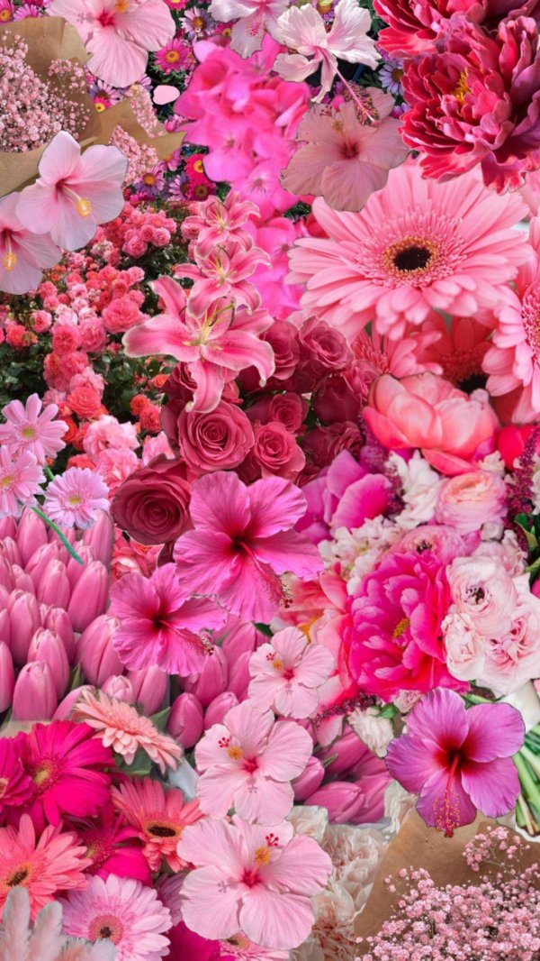 цветочные фоны