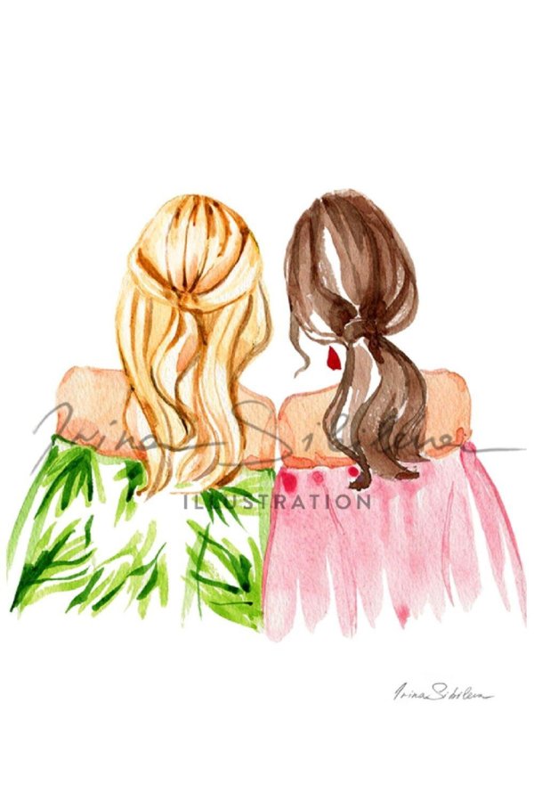 Две подруги