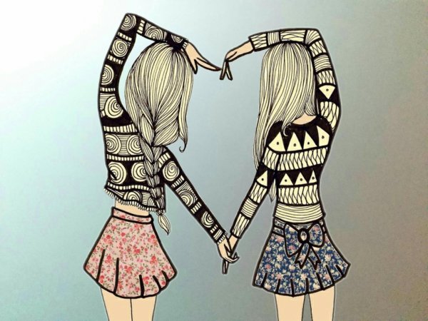 Две подруги