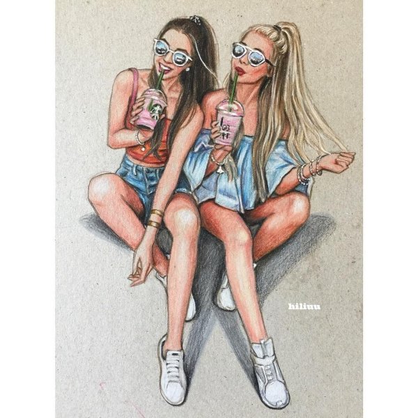 Две подруги