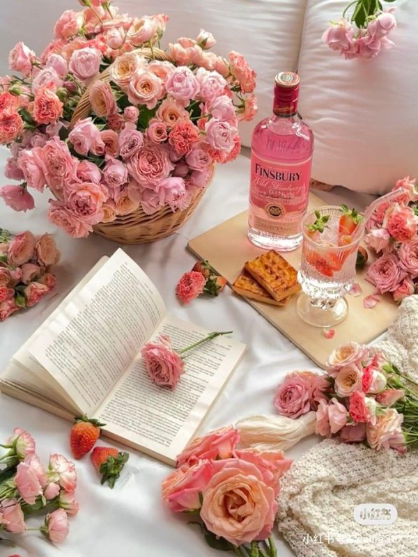 Романтичные с цветами