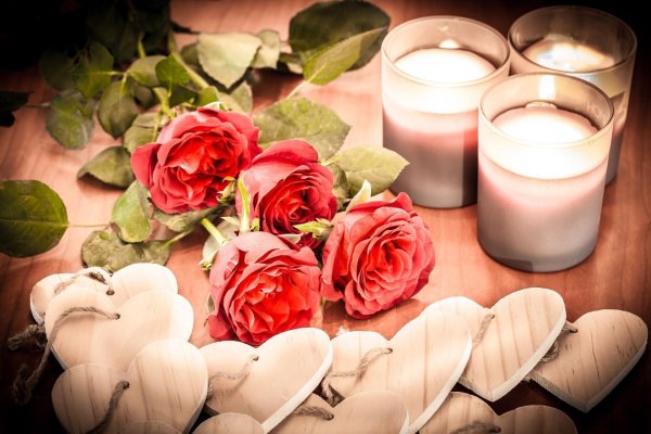 красивая свеча