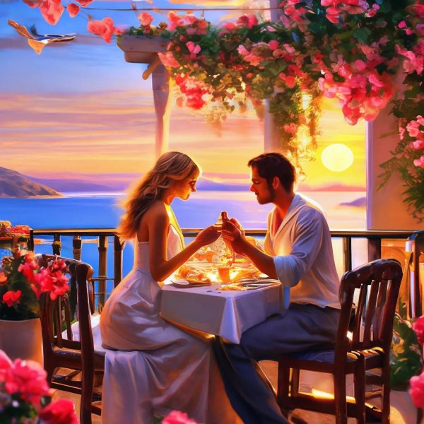 романтичные картины