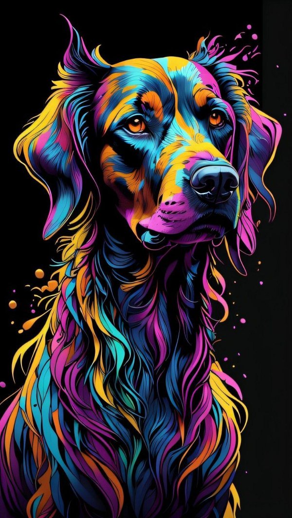 Животных цветные