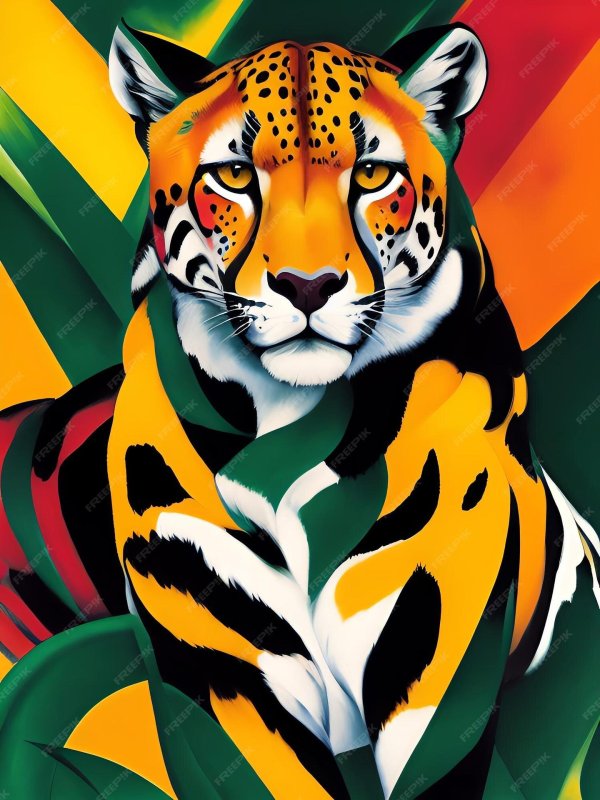 Животных цветные