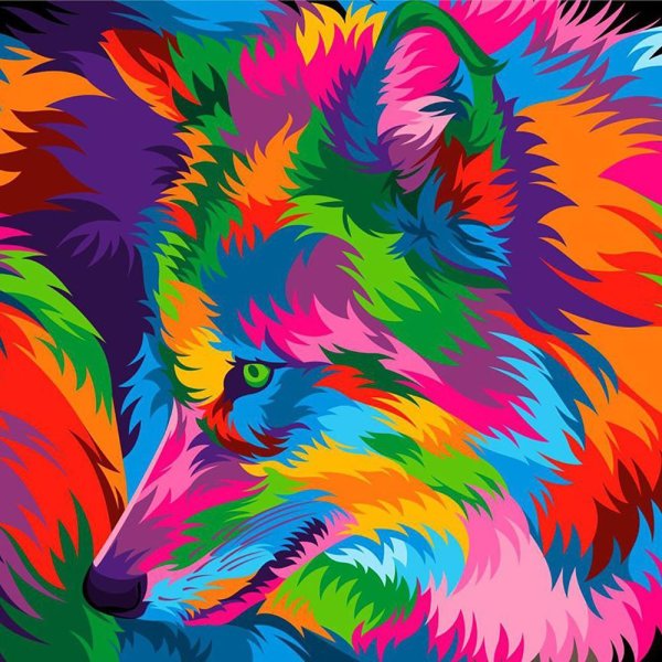 Животных цветные