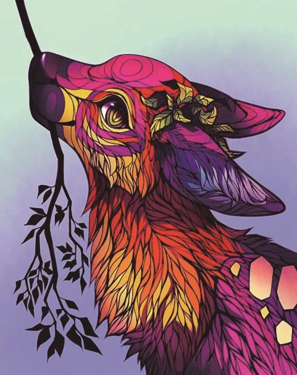 Животных цветные