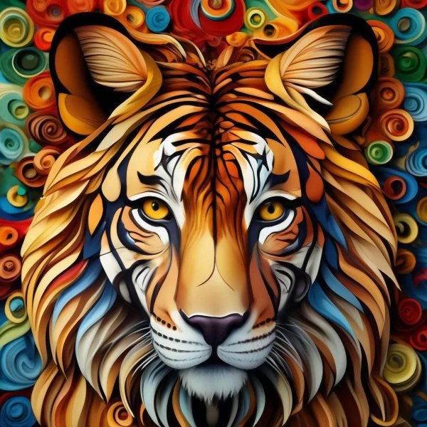 Животных цветные