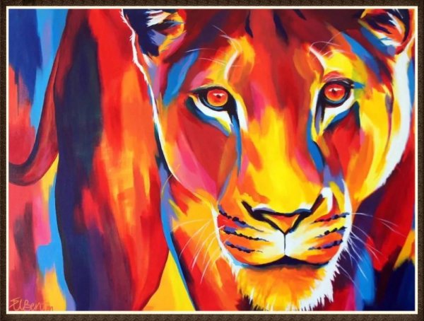 Животных цветные