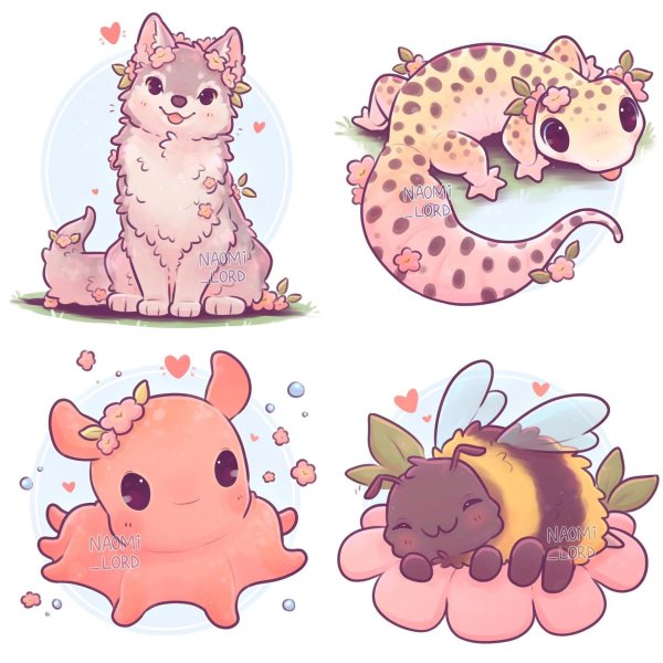 Милые мультяшные