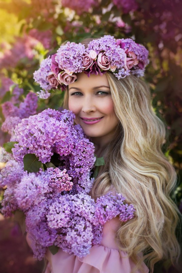 сирень красивая