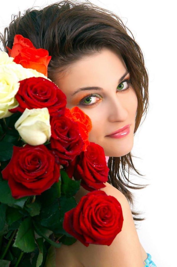 красота девушки