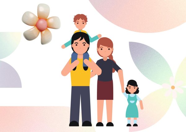 Дружная семья