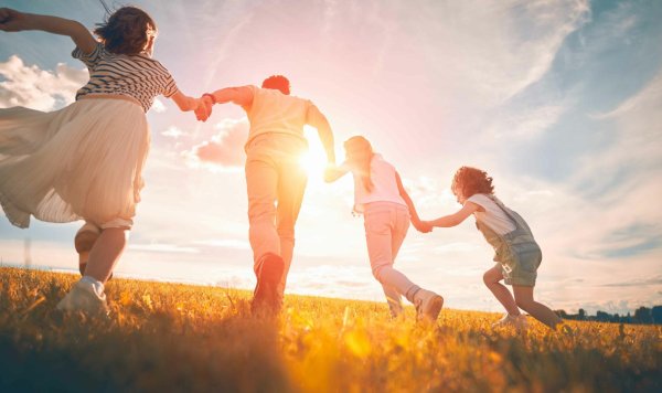 Дружная семья