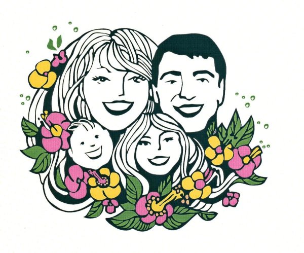 Дружная семья