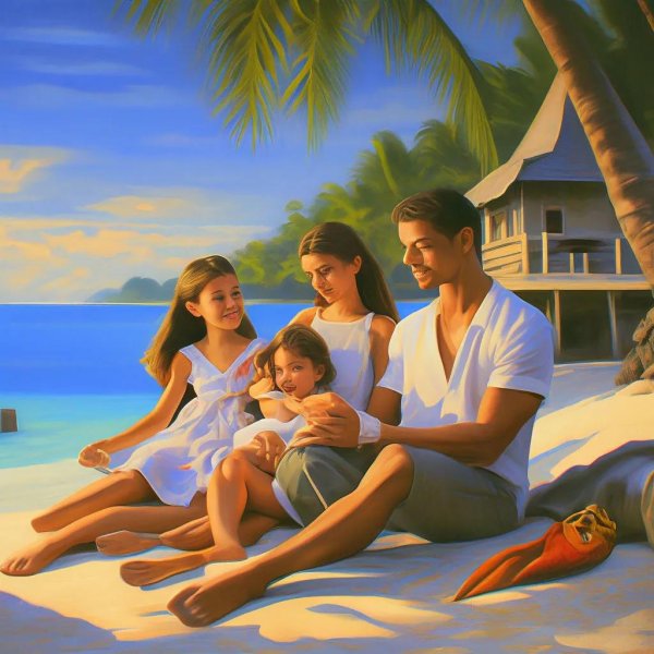 Дружная семья