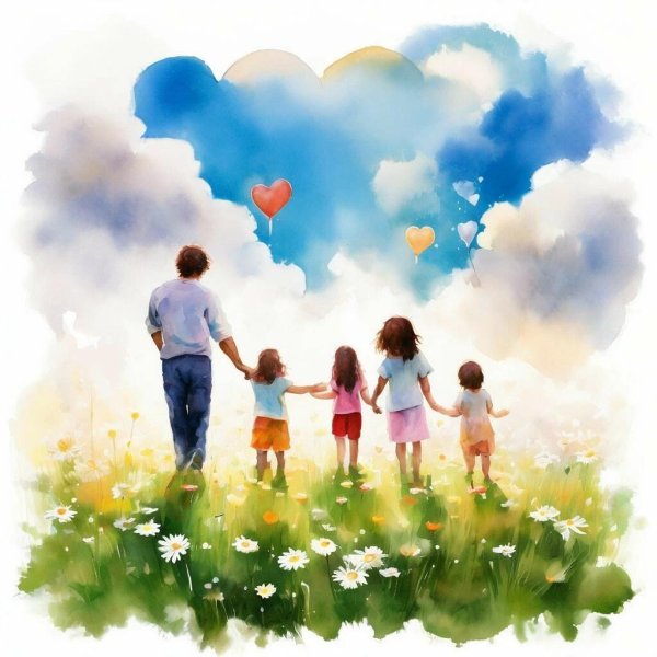 Дружная семья