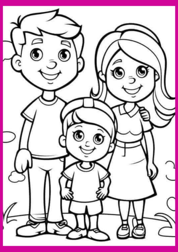 Дружная семья