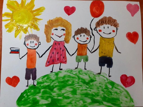 Дружная семья