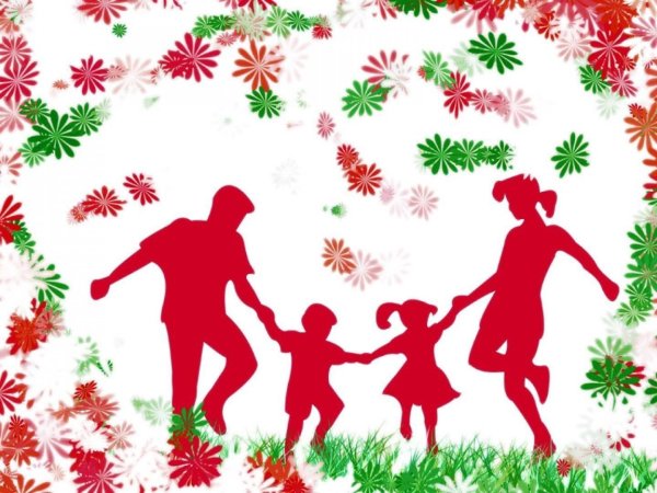 Дружная семья