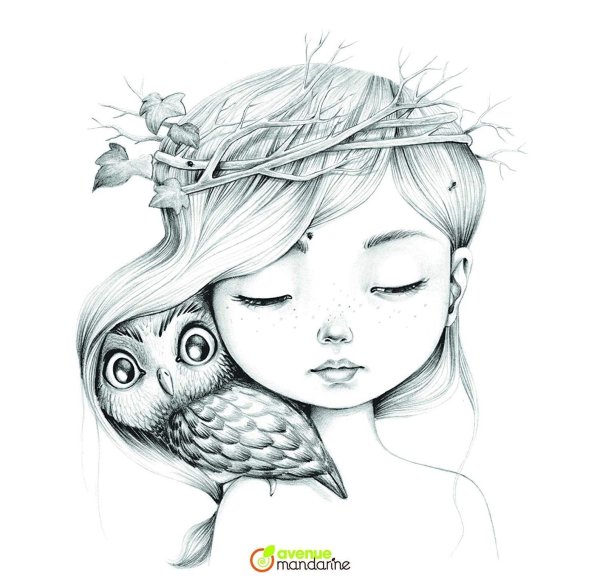 Милые карандашом