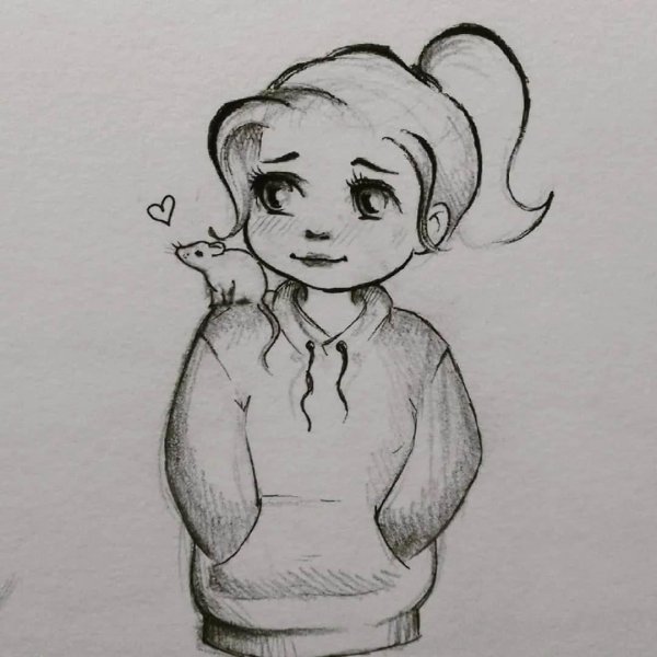 Милые карандашом