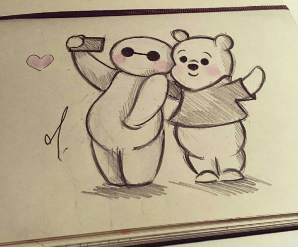 Милые карандашом