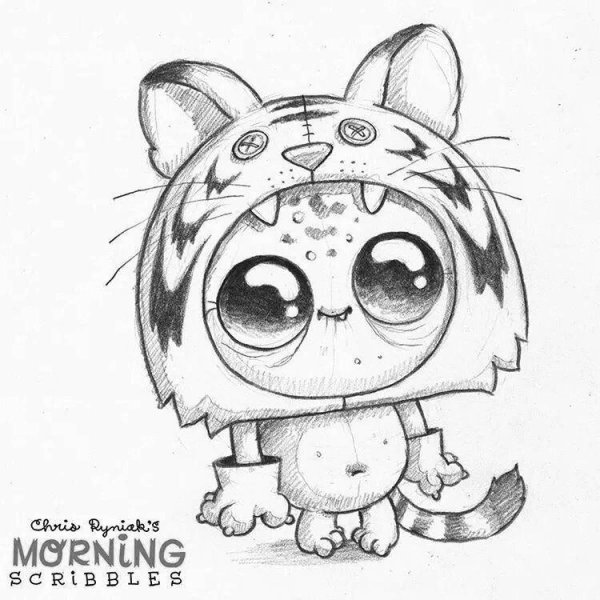 Милые карандашом