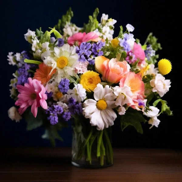 букет весенний