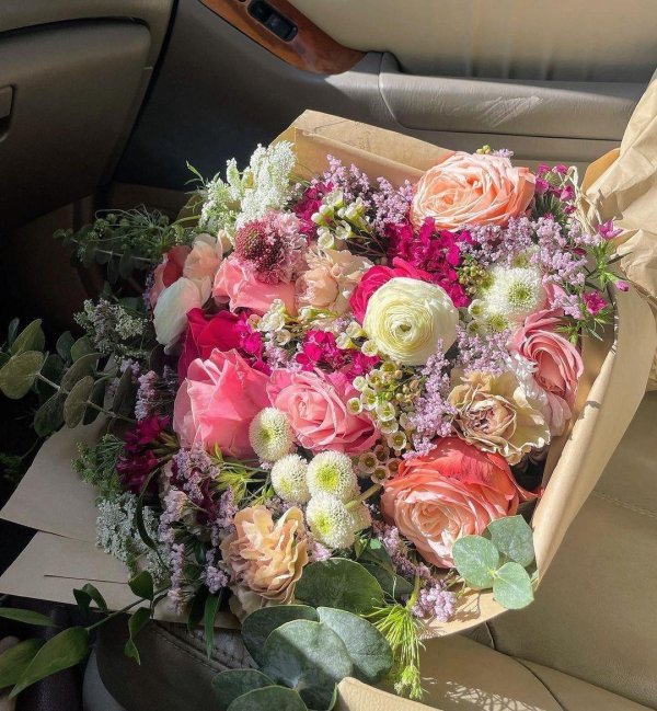 Оригинальные с цветами