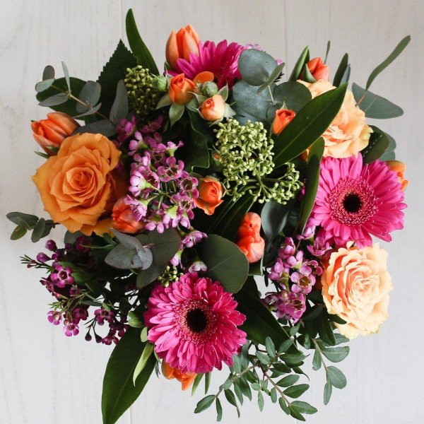 сборные букеты