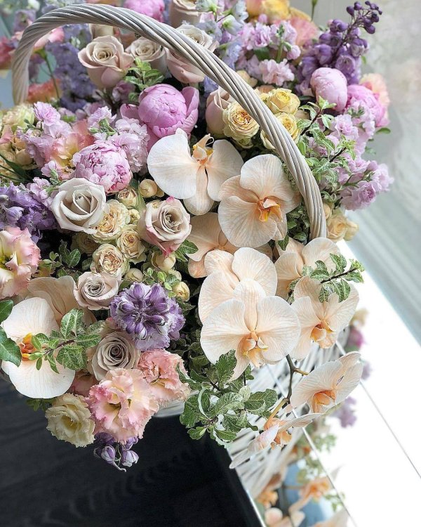 цветочная корзина